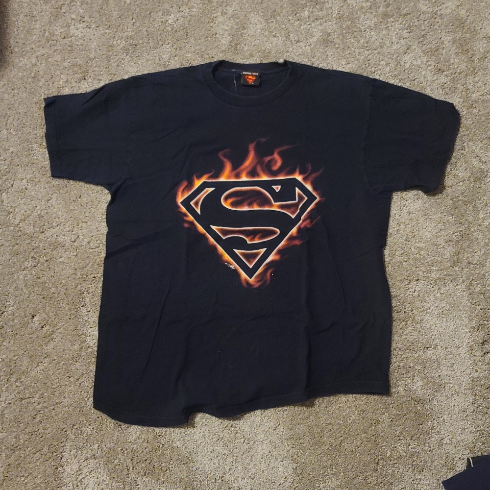 Vintage y2k 2003 Superman T Shirt